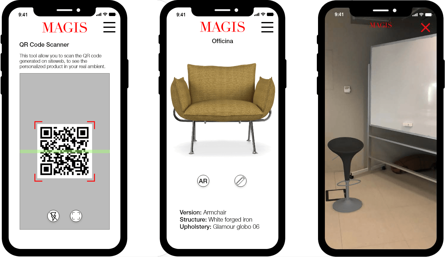 Magis mobile solutions for QR code and AR